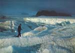 07 Kongsbreen og Collettfjellet-aftenstemning